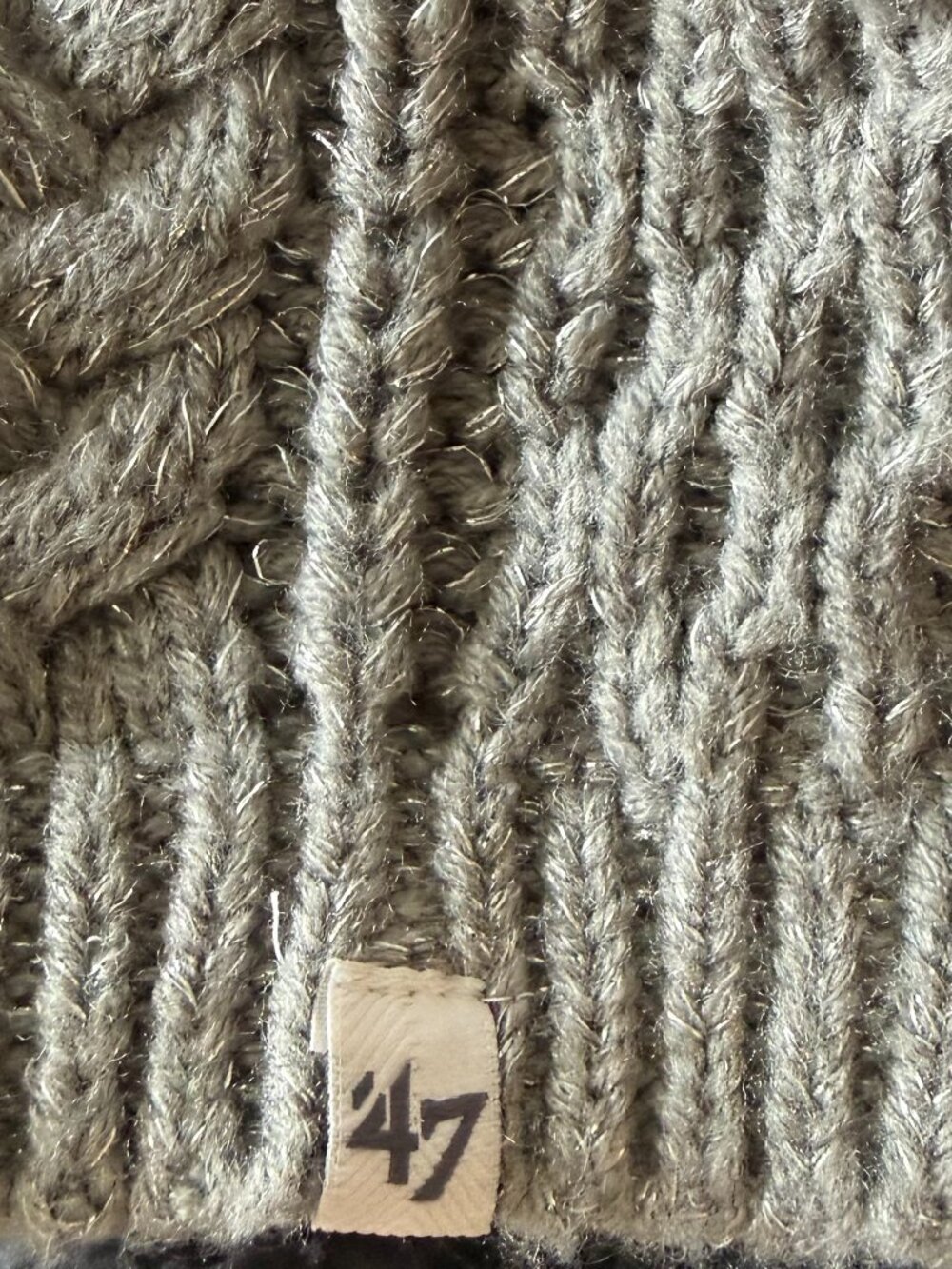'47 Denver Broncos Winter Pom Pom Hat - Picture 3 of 3